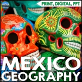 Mexico Geography Maps and More - Print and Digital