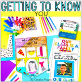 Getting to Know You Activities All About Me Back to School