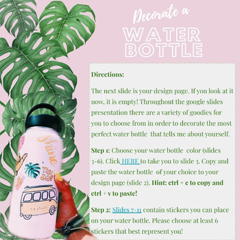 Decorate Water Bottle