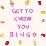 Get to Know You BINGO - Back to School - Ice Breaker