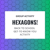 Get to Know You Collaborative Hexagon Group Activity