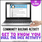 Get to Know You Dice Activity