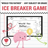 Get to Know You Ice Breaker: Would You Rather Slideshow Questions