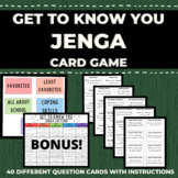 Get to Know You Jenga [CARD GAME] with BONUS! [BACK TO SCHOOL] 