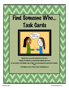 Preview of Get to Know You Task Card Jumbo Bundle