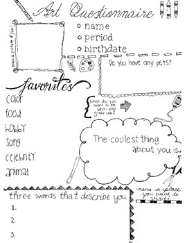 Get to Know You Worksheet f... by Jeana Myers | Teachers Pay Teachers