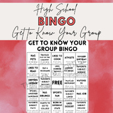 Get to Know Your Group Bingo