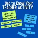 Get to Know Your Teacher Activity