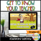 Get to Know Your Teacher PowerPoint Game | First Day of Sc