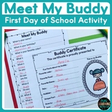 Get to Know your Class Activity Back to School | First Day