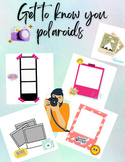 Get to know you Polaroid Style