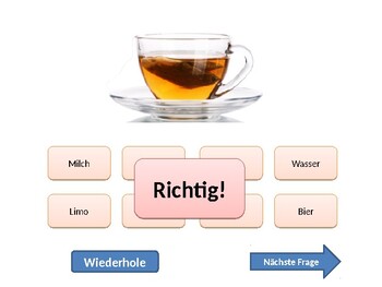 Preview of Getränke Quiz (German) - Drinks Quiz