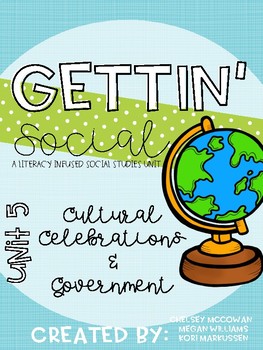 Preview of Gettin' Social Unit 5- Cultural Celebrations and Government