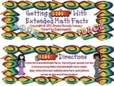 Getting Groovy with Extended Math Facts Task Cards (Free)