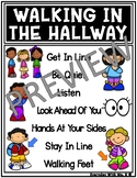 Getting In Line/Walking In The Hallway Expectation Anchor 