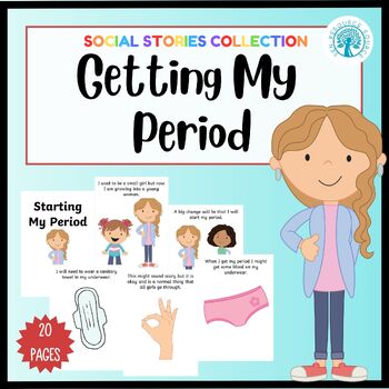 Girls Puberty Social Story | Puberty Social Stories for Autism SPED -  Caroline Koehler at Celavora Education