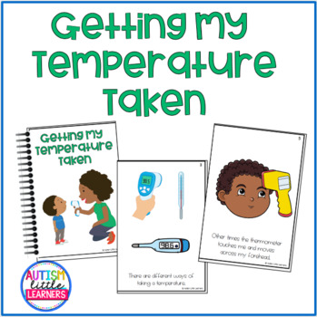 Preview of Getting My Temperature Taken - Story for Children