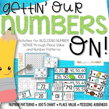 Preview of Number Sense Activities for 2 and 3 Digit Numbers