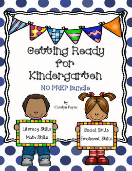 Get Ready For Kindergarten Packets Worksheets Teaching Resources Tpt