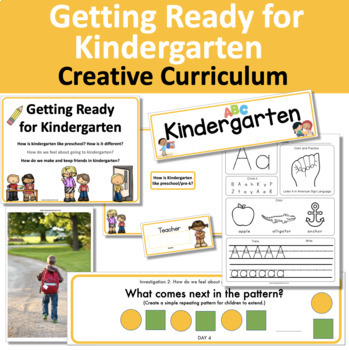 Preview of Getting Ready for Kindergarten (Creative Curriculum®)