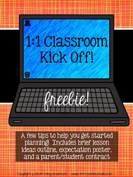 Preview of Technology FREEBIE: Getting Started in a 1:1 Classroom