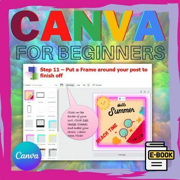 Preview of Getting Started with Canva - create your own covers, posters, social media posts