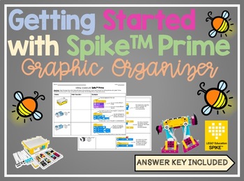 Preview of Getting Started with Spike Prime Kit Graphic Organizer
