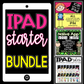 Preview of Getting Started with iPads Bundle