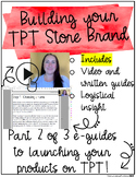 Getting Started with your TPT Store {Part Two}