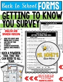Getting To Know Your Child (Survey)