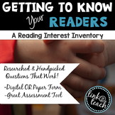 Getting To Know Your Readers: A Reading Interest Inventory