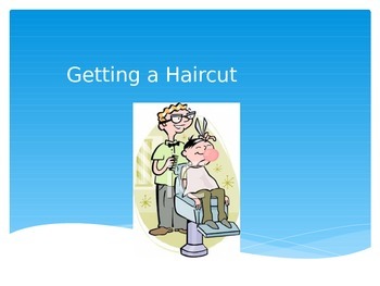 Preview of Getting a Haircut Social Story