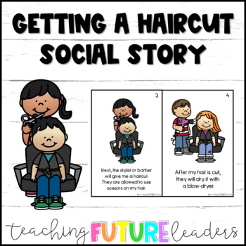 Social Story For Haircut Teaching Resources | TPT