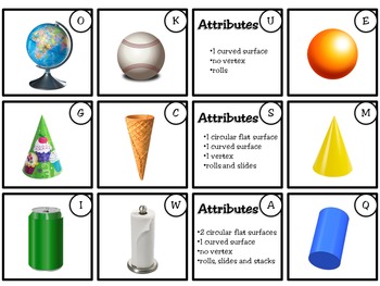 Getting into 3D Shapes: TEKS 1.6E by Jolene Ray | TpT
