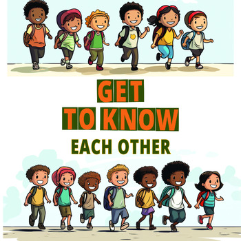 Preview of Get to Know Each Other Back-to-School Introductions - Class or Distance Learning