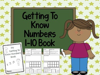 Preview of Getting to Know Numbers 1-10 Book