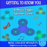 Getting to Know You - A Music Fidget Spinner Game
