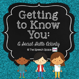 Getting to Know You: A Social Skills Activity - Color AND 