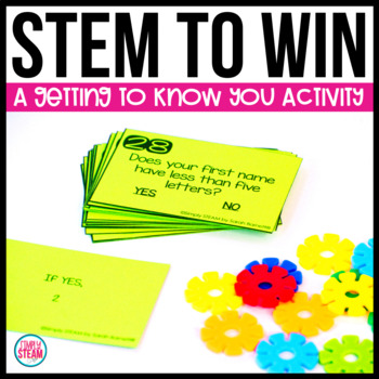 Preview of Getting to Know You Activities STEM