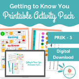 Getting to Know You Activities for Kids | Social Skills | 