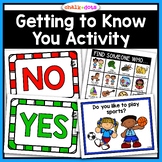Getting to Know You Activity | Back to School | Find Someo