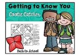 Getting to Know You Cootie Catcher