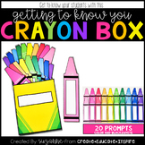 Getting to Know You Crayon Box