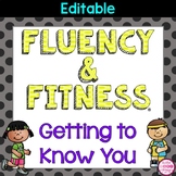 Getting to Know You Fluency & Fitness® Brain Breaks