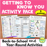 Getting to Know You-Ice Breaker Activities for Middle & Hi