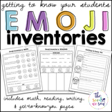 Interest Inventories: Getting to Know You Emoji Theme