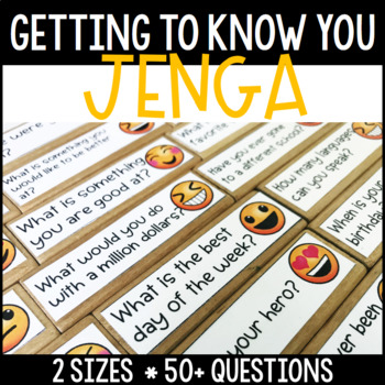 Preview of Getting to Know You Jenga