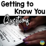 Getting to Know You Parter Interview Questions | Back to S
