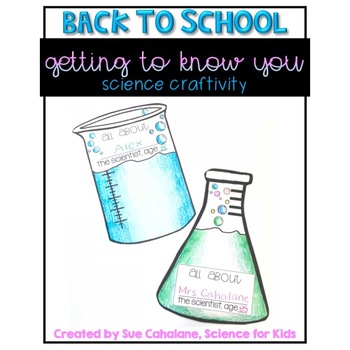 Preview of Getting to Know You! Science Craftivity