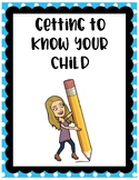 Getting to Know Your Child